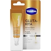 Vaseline Gluta-Hya Juicy Peach Lip Serum 10ml with Hyaluronic Acid, Tripeptide, Glutaglow Technology and SPF15 - Colour, Volu