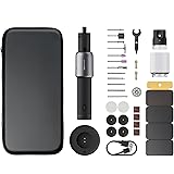 HOTO Akku Multifunktionswerkzeug 3.6V,  35 Drehwerkzeug Zubehörset, 2000mAh Rotationswerkzeug 5 Gang, Drehzahl 5000-25000 U/m