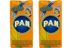 Pamai Pai® Dwupak: 2 x 1 kg żółta mąka kukurydziana Harina Mąka kukurydziana żółta wstępnie gotowana POMARAŃCZOWA