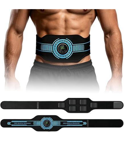EMS Ceinture Abdominale,Entraînement Abdominal,Pas Besoin de Feuilles de Gel USB Charge,12 Modes, 20 Niveaux d'intensité,Femme Homme Entraînement pour Abdomen Ajout de Ceinture d'extension EMS Ceinture Abdominale,Entraînement Abdominal,Pas Besoin de Feuilles de Gel USB Charge,12 Modes, 20 Niveaux d'intensité,Femme Homme Entraînement pour Abdomen Ajout de Ceinture d'extension