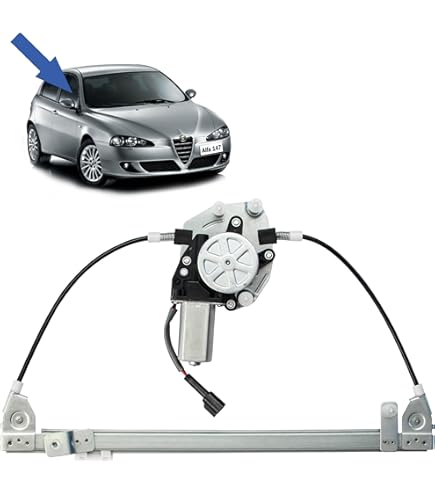 Kit Piolini Alzavetri Per Alfa 147 E GT | 4 Corti + 4 Lunghi In Nylon Resistente - Foto 8