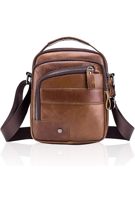 Bolso Hombre Bolso De Piel Pundarika Para Hombre Pequeño