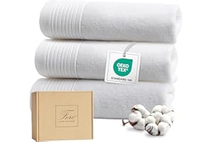 Ferò Set Asciugamani Ospite Lusso 3 Pezzi, Cotone Premium 100% 550 g/m², OEKO-TEX, Asciugamani Piccoli Ultra Morbidi e Assorbenti, Design Italiano, Asciugamani Bidet 30x50 cm, Bianco