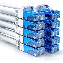 Cavo Ethernet Cat 8.1 Primewire - 40 Gbps, Schermatura SFTP, 1 Metro, Bianco Per Rete Ultra Veloce - Foto 7