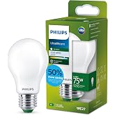 Philips Philips Efficient LED Light Bulb, E27 5.2 W, 1095 Lumens, Cool White Light 4000 K, Energy Class A