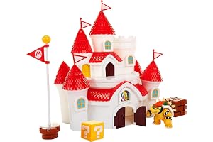 Nintendo, Jakks 58541 Leksaksset med Mushroom Kingdom-slottet