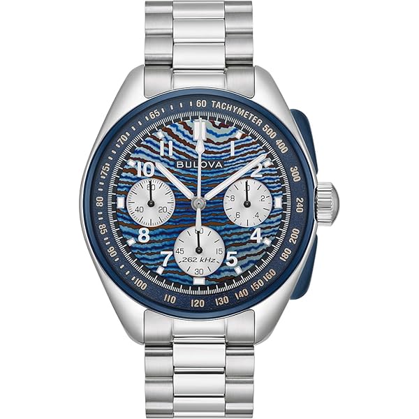 Orologio cronografo uomo Bulova Moon Watch 98A186