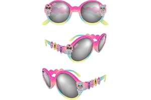 Widdle Springtime LOL Design L.O.L. Girls Round Children's Sunglasses UV protection for Holiday - LOL 3
