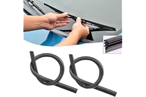 MCPERFORMANCE Modifycar - Juego de 2 Gomas Limpiaparabrisas Universal Coche | Largo 700mm | 2 unidades | Fabricada en Caucho Natural Recubierto de Grafito | Recortable | Fácil Instalación