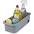 Joseph Joseph CupboardStore Easy-access wheeled Storage Caddy, Under Sink Kitchen Organiser- Grey, 12