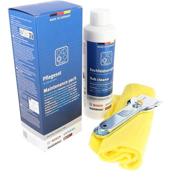 Bosch Gbh 18 V Placa De Cerámica Vitroclen Crema Limpiadora Y 500 Ml De Inducción - Conjunto De 2 Sidol Vitroceramica
