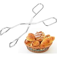 Westmark Küchen- und Servierzange, Grillzange, Rostfreier Edelstahl, Länge: 21,5 cm, Silber, 12702270