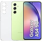 Samsung Galaxy A54 5G, Clear Cover inclusa, Smartphone Android, Display FHD+ Super AMOLED 6.4”, 8GB RAM e 256GB di memoria in