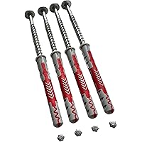 Alberts Schraubenset Für Fenstergitter - 4 Schrauben & Dübel, Verzinkt, 105 Mm