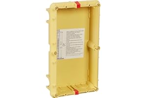 LEGRAND BTICINO, Unterputzdose für SFERA oder LINEA3000 Türstationen, Unterputzkasten für Klingelanlagen, 2-modulig, horizontal und vertikal einreihbar, Sprechanlagen-Zubehör, 350020