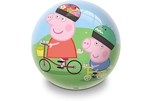 MONDO Peppa Pig 9"/23cm Ball - Outdoor Toys & Games
