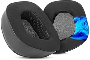 ACCOUTA Coussinets de rechange de refroidissement compatibles avec les casques de jeu Corsair Void et Corsair Void Pro Premium avec son surround 7.1 avec couche de gel de refroidissement