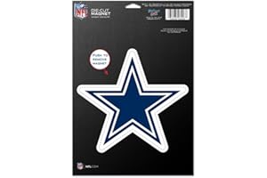 Dallas Cowboys Official NFL 6 inch x 9 inch Car Magnet by Wincraft 837189 by WinCraft