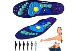 KENVORA 40-43 Semelles Magnétiques de Massage, Semelles D'acupression, Semelle Chaussures Confort, Magnetic Acupressure Insoles Semelles Orthopédiques Acupression Pieds pour Femmes et Hommes
