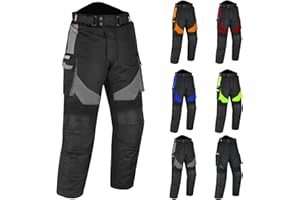 PROFIRST Motorbike Waterproof Trouser Motorcycle Protective Pant Motorcycle Armored Trouser for Men CE Approved | Length 32 Inch