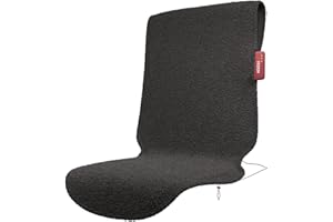 ‎STOOV STOOV Big Hug XL³ - Sitzheizung - Drahtlos - Infrarot-Wärmetechnik - Plus Batterie mit bis zu 5 Stunden drahtlose Wärme - 47x135 cm - Woolly Grey