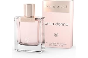 ‎BUGATTI bugatti Parfüm Damen bella donna EdP 60ml I sinnliches Eau de Parfum für jedes Alter und für jeden Anlass I elegante Kombination aus Pfirsich, Jasmin & Moschus I süß, würzig & elegant
