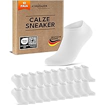 Calzini Fantasmini Donna 12 Paia - Cotone, Antiscivolo, Taglia 39-42, Ideali Per Sport E Quotidiano - Foto 9