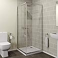 760 x 760mm Corner Entry Shower Enclosure Sliding Door 4mm Safety Glass Cubicle