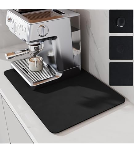 CIOBOAN DR4050COFE Absorberende absorberende afdruipmat voor de keuken