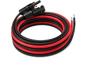 Offgridtec 8 01-006020 Anslutningskabel till MC4 solmodul, Svart, 5m, 4mm²