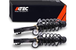 ATEC GERMANY 2x amortisseurs à gaz avant jambe de suspension bi-tube, compatibles avec VW GOLF 4 (1J1), GOLF 4 Variant (1J5)
