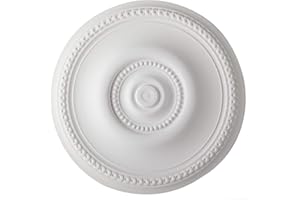 COPLEYS Ceiling Rose Imelda Lightweight Resin Mould Not Polystyrene Easy to Fix 52cm Art