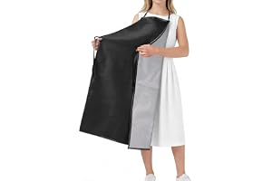 118 x 68 cm förkläde vattentätt, slaktarförkläde, köttförkläde | vattentätt oljeresistent PU-förkläde, konstläderförkläde, stort läderförkläde, för diskmaskin, strider, djurvård rengöring