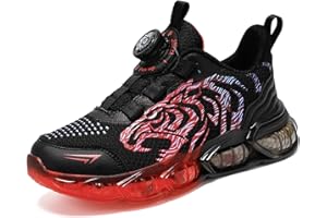 Xinghuanhua Enfants Baskets Chaussures de Course Garçons Motif Tigre Mode Léger Respirant Chaussures de Sport Chaussures de Jogging