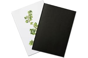 ARTISTIK Black A3 Sketchbook with Soft Cover – 40-Pages Staple-Bound Sketch Book with 165 GSM White Cartridge Paper & Drawing Pad for Mixed Media Use (Pack of 2)