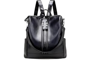 ZanWise Bolso Mochila Antirrobo Mujer Bolsa Viaje o Día a Día Mochilas Convertibles, Bolsa Impermeable, Compartimentos para Tablet y Teléfono - Regalos Originales para Mujer