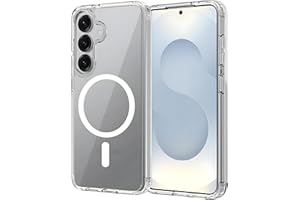 Ehr. Samsung Galaxy S25 FE Uyumlu Kamera Korumalı Magsafe Wireless Şarj Özellikli Airbag Tasarımlı Şeffaf Silikon Kılıf