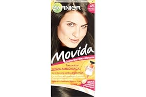 Garnier Movida Crema Shampoo Colorante, 45 Castano Scuro