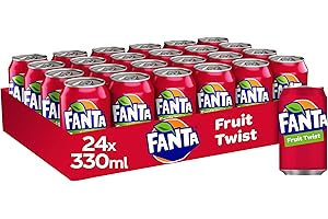 Fanta Fruit Twist 24 x 330ml Cans, 5017726155605