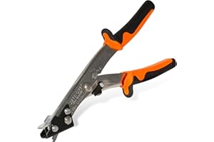 EDMA - Supercoup NR1 - Blechknabber mit Spanbrecher - Blechnibbler für Flachblech - Schnittkapauität 0,6 bis 2 mm - 11055 - Hochwertiges Handwerkzeug für Profis und Heimwerker