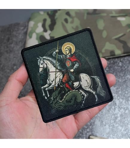 V76 Tactical In God We Trust Patch Coyote Brown Tan 1"x3.75" Hook Fast - Foto 10