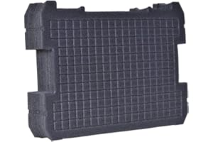 DEWALT Customisable foam inlay for TSTAK cases. Fits DWST17808/07/05. Easily shape to fit tools. Durable, water-resistant, and ideal for secure tool storage