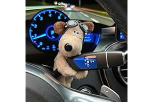 ZHYTUAL Auto Deko Stofftier Dekoration Armaturenbrett Cars Kuscheltier Passend Für Auto Armaturenbrett Scheibenwischer Blinklicht Dekoration