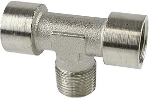 AB TOOLS Pièce en T 3/8" BSP Air Raccord Hydraulique/Female-Male-femelle ligne FT064