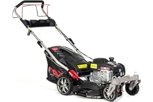 NAX POWER PRODUCTS 1000S moteur Briggs & Stratton série 450E 125 cm3 largeur de coupe 42 cm panier 45l système de lavage du boîtier tondeuse thermique avec entraînement