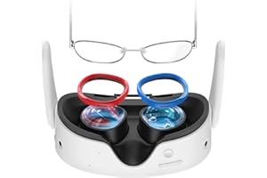 AMVR VR Brille kompatibel mit Quest 3s/Quest 2/Quest/Rift S/Go Headset Zubehör，Objektiv Scratch Pad Schutz Myopie Gläser Von Kratzen VR Headset Objektiv