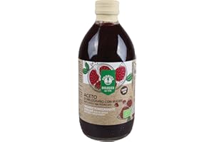 Probios Aceto Di Melograno Con Madre Biologica - Crudo e Non Filtrato - Fermentato Naturalmente Per Cucinare, Condimenti Per Insalata e Bevande Rinfrescanti - Confezione da 500 ml