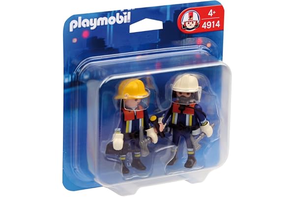 Playmobil - 4914 - Jeu de Construction Duo Pompiers