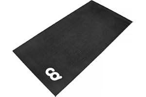 CYCLINGDEAL Bicycle Trainer Spin Bike Floor Mat Indoor Cycle Exercise Equipment Gym Flooring