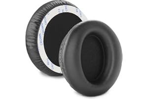 SODOROUS Cowin - Cuscinetti auricolari rotondi di ricambio compatibili con cuffie Cowin E7/E7 Pro, con cancellazione attiva del rumore, in morbida pelle proteica e memory foam con isolamento acustico